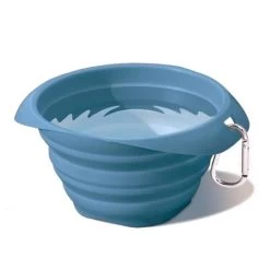Kurgo Collaps - A - Bowl - 24oz Travel Pet Feed Bowl - Collapsible