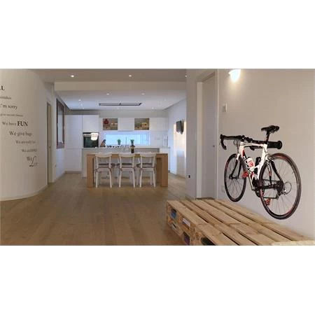 Peruzzo Wall Mounted Bike Rack Black - Image 4
