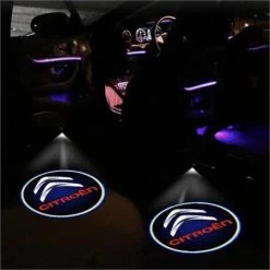 Citroën Car Door Led Puddle Lights Set (X2) - Wireless