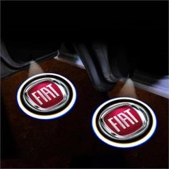 Fiat Car Door Led Puddle Lights Set (X2) - Wireless