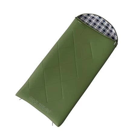 Husky Quilted Kids Galy 3 Seasons Sleeping Bag ( - 5°c) - Green - Image 2