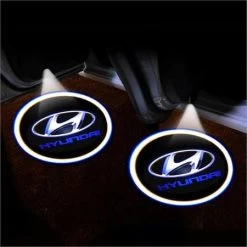 Hyundai Car Door Led Puddle Lights Set (X2) - Wireless