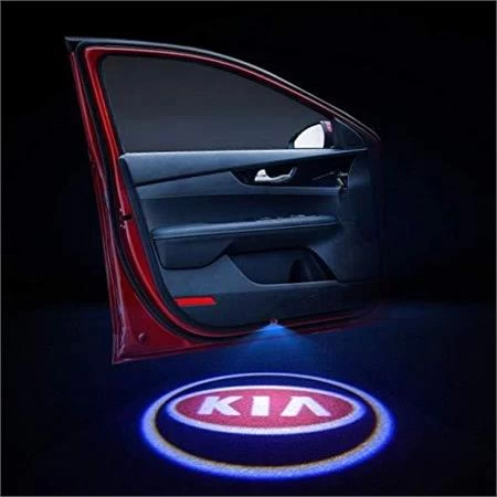 Kia Car Door Led Puddle Lights Set (X2) - Wireless - Image 2