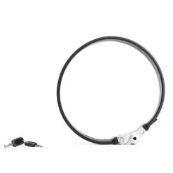 Litelok Go Flexi - O 70 Single Bike Lock - Black