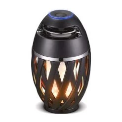 Luceco Ip65 Exterior Decortive Led Flame Light With Bluetooth Speaker And Usb Charge