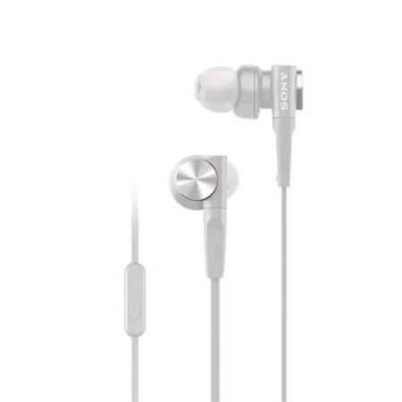 Sony Extra Deep Bass Mdrxb55ap In - Ear Headphones - White