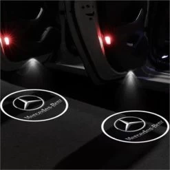 Mercedes - Benz Car Door Led Puddle Lights Set (X2) - Wireless