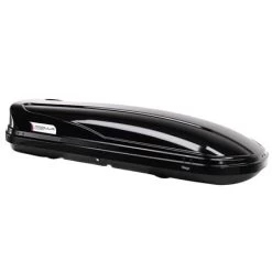 Wego 500l Black Roof Box, Double Side Opening