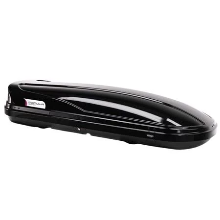 Wego 500l Black Roof Box, Double Side Opening