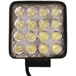 Maypole Ip67 - 12 - 24v 48w Flood Led Work Lamp - 16 X 3w - 3800lm