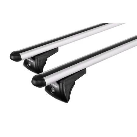 Nordrive Alumia Silver Aluminium Aero Roof Bars For Bmw 2 Series Active Tourer 2014 Onwards, With Solid Roof Rails - Image 2