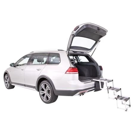 Trixie 3 Step Folding Pet Steps, Heavy Duty Aluminium - Supports 75kg