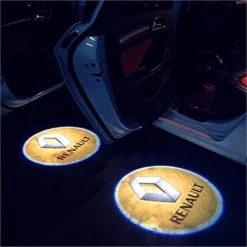 Renault Car Door Led Puddle Lights Set (X2) - Wireless