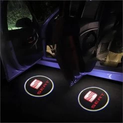 Seat Car Door Led Puddle Lights Set (X2) - Wireless