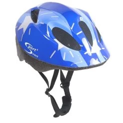 Silver Starsoao Junior Blue Cycle Helmet 48 - 52cm