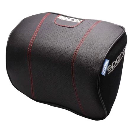 Sparco Memory Foam Travel Neck Pillow - Black