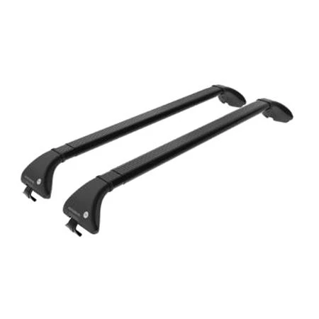 Nordrive Snap Black Steel Aero Roof Bars For Bmw 2 Series Active Tourer 2014 Onwards, With Solid Roof Rails - Image 7