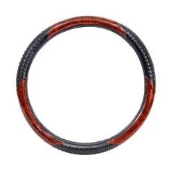 Steering Wheel Cover - Luxury Wood Style - 37 - 39cm