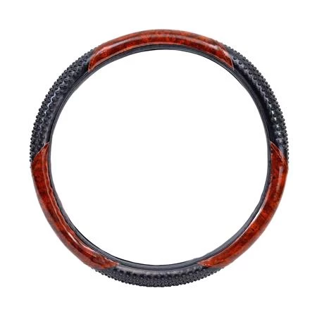 Steering Wheel Cover - Luxury Wood Style - 37 - 39cm
