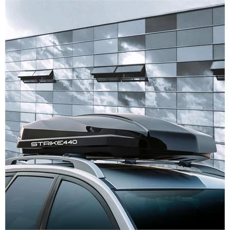 Junior Strike 440 Roof Box - Glossy Black - 440l - Image 3