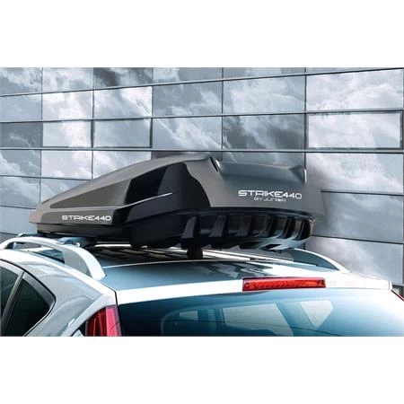 Junior Strike 440 Roof Box - Glossy Black - 440l - Image 4