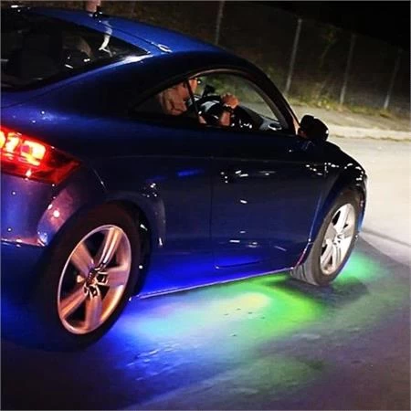 Car Led Strip Lighting Kit, Multi Colour Interior Or Exterior - 12 - 24v - 200cm - Image 5