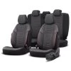 Premium Linen Car Seat Covers Throne Series - Black For Bmw 2 Series Active Tourer 2014 Onwards