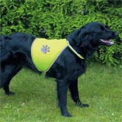 Trixie Dog Hi Vis Safety Waistcoat - Large Dogs (70 - 90cm)