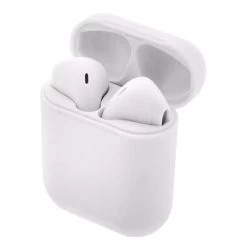 Streetz White True Wireless Ear Buds With 300mah Charge Case