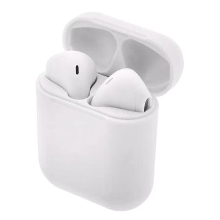 Streetz White True Wireless Ear Buds With 300mah Charge Case