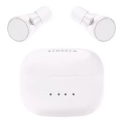 Streetz White True Wireless Earbuds In Charge Case