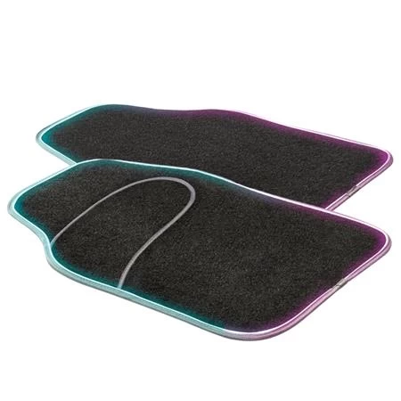 Walser Universal Usb - Powered Ambient Led Front Car Mats