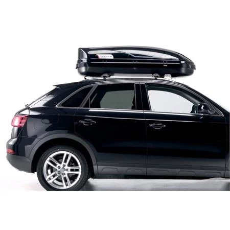 Wego 450l Black Roof Box, Double Side Opening - Image 5