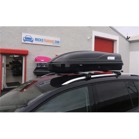 Wego 450l Black Roof Box, Double Side Opening - Image 7