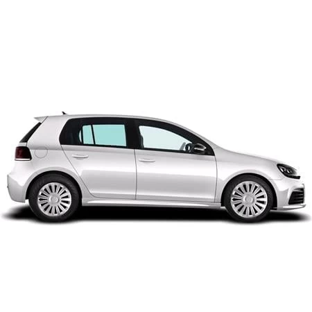 Luxury 14 Inch Wheel Trims Set - Silver - Image 3